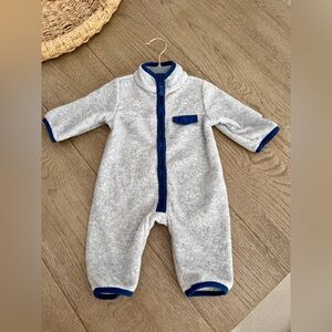 Like New! Little Planet by Carter’s Recycled Microfleece Jumpsuit - 3 Months